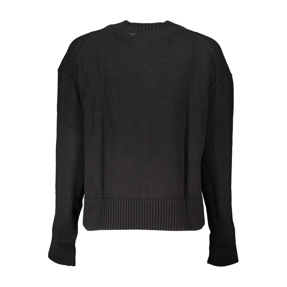 Calvin Klein Schwarzer Damenpullover aus Baumwolle