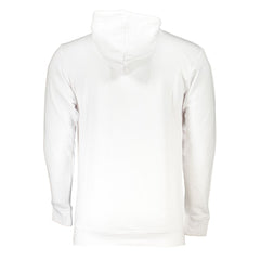 Cavalli Class White Cotton Men Sweater