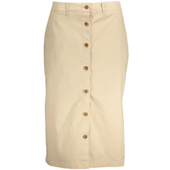 Gant Beige Katoenen Damesrok