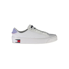 Tommy Hilfiger Damen Sneaker aus weißem Leder