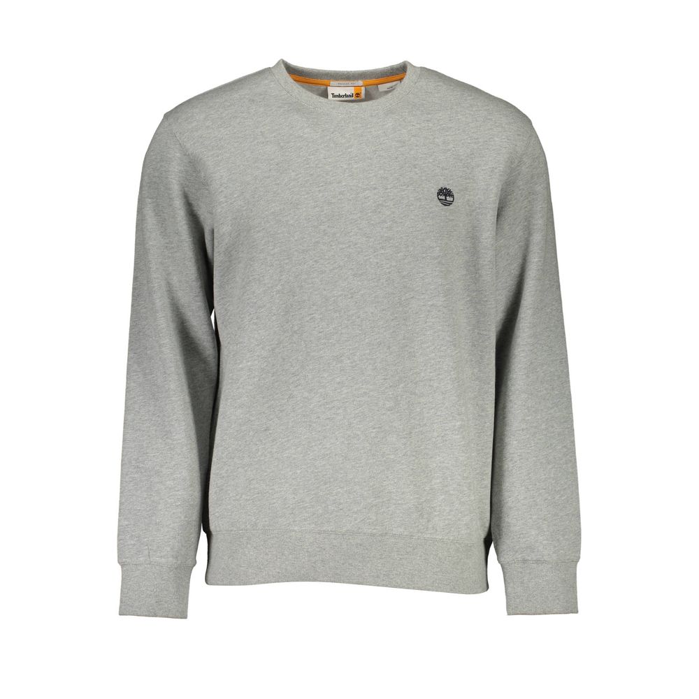 Timberland Herren-Sweatshirt aus grauer Bio-Baumwolle