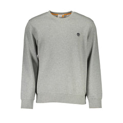 Timberland Herren-Sweatshirt aus grauer Bio-Baumwolle