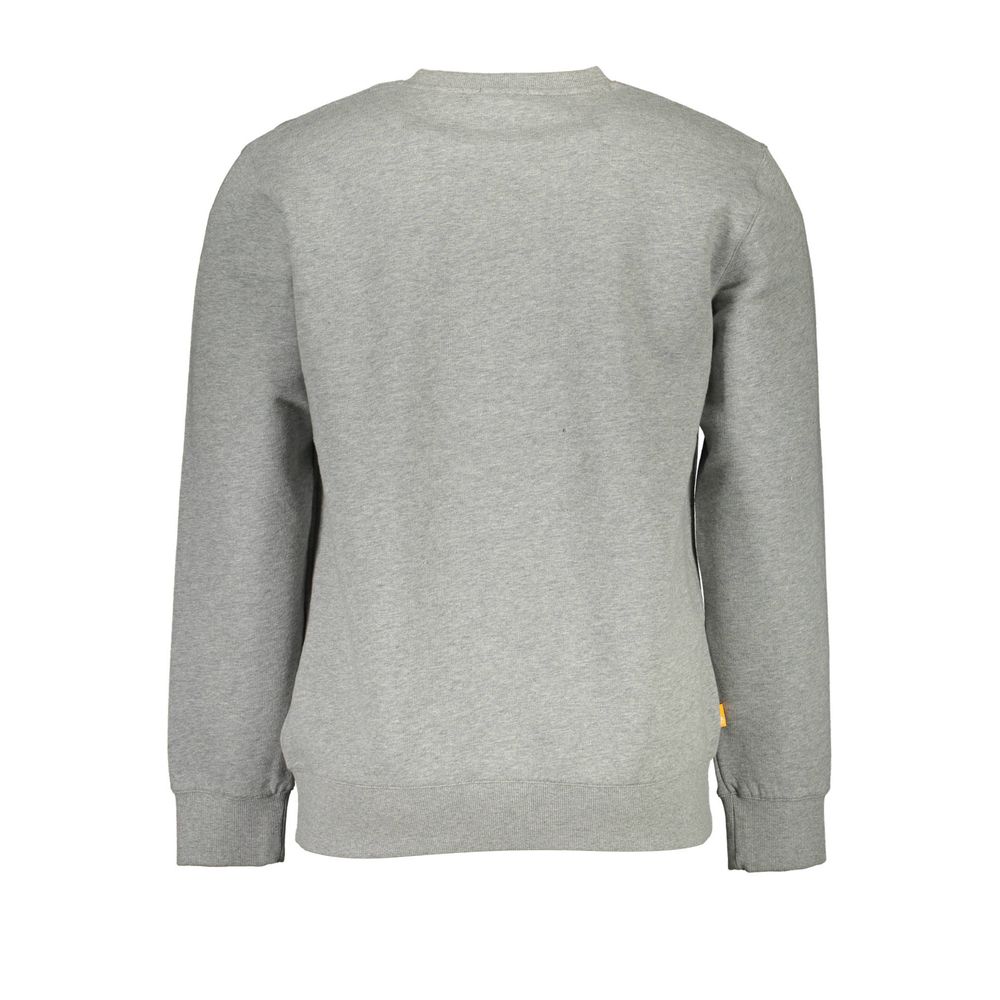 Timberland Herren-Sweatshirt aus grauer Bio-Baumwolle
