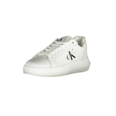 Calvin Klein White Polyester Women Sneaker