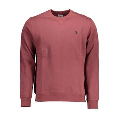 U.S. POLO ASSN. Paarse Katoenen Heren Sweatshirt