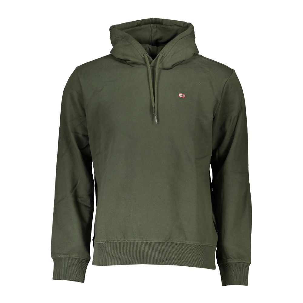 Napapijri Grünes Baumwoll-Sweatshirt für Herren