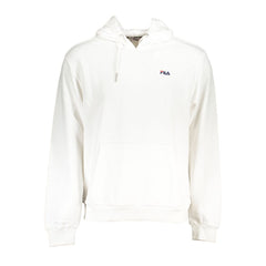 Fila witte katoenen hoodie voor heren