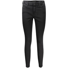 Guess Jeans Nero Baumwolle Damenjeans