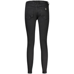 Guess Jeans Nero Baumwolle Damenjeans