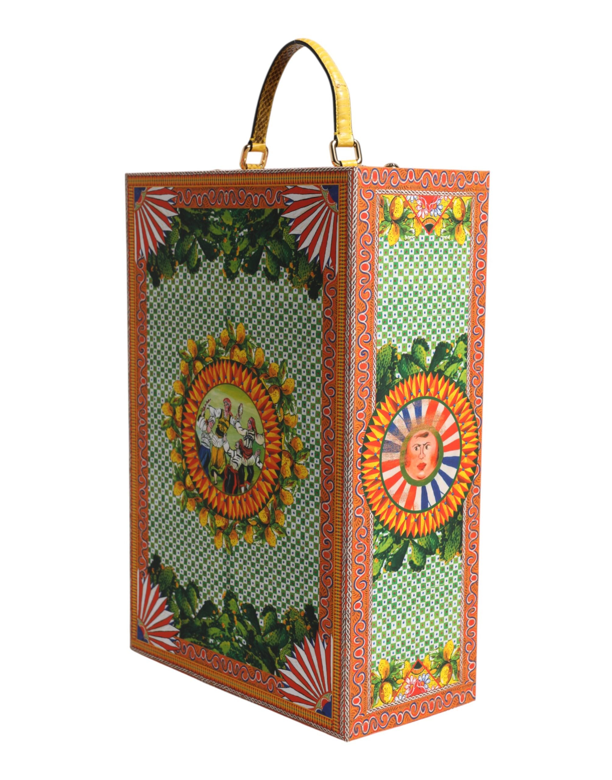 Dolce & Gabbana Rotes Kleid Keramik Porzellan Modebox Leder Sizilien Puppen