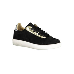 Diadora Zwart Leren Dames Sneaker
