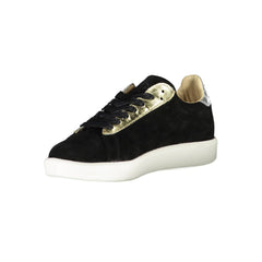 Diadora Zwart Leren Dames Sneaker