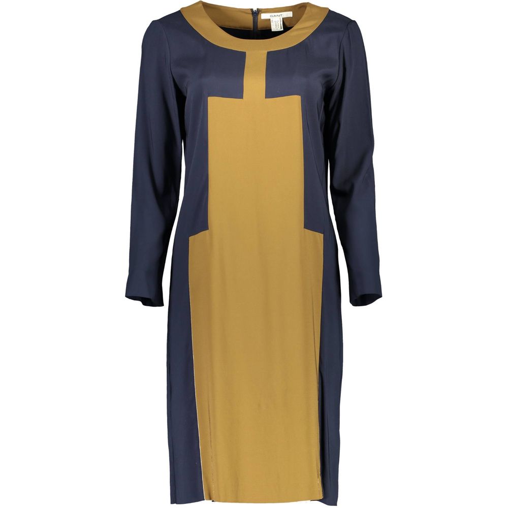 Gant Damenkleid aus blauer Viskose