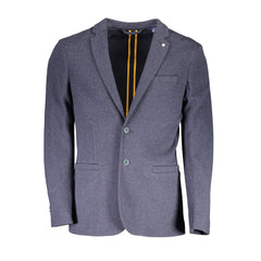 Gant blauwe katoenen blazer