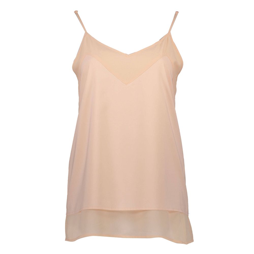 Silvian Heach Rosa Damen-T-Shirt aus Polyester