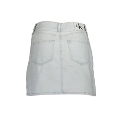 Calvin Klein Azzurro Baumwollrock für Damen