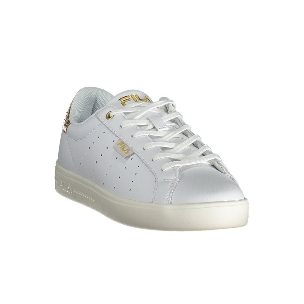 Fila Weiße Leder Damen Sneaker