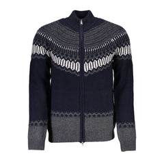 Gant Elegant vest met lange mouwen en rits in blauw