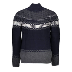 Gant Elegant vest met lange mouwen en rits in blauw