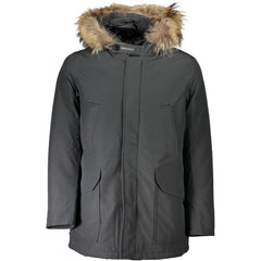 Woolrich Grijze Katoenen Herenjas