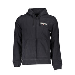 Napapijri Black Cotton Men's Hoodie