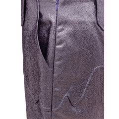 Tom Ford Paarse Polyamide Midirok