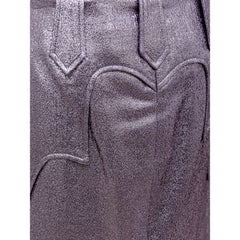 Tom Ford Paarse Polyamide Midirok