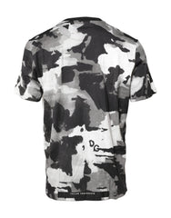 Dolce & Gabbana Meerkleurig Camouflage T-shirt met Ronde Hals