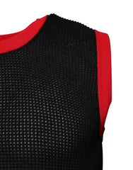 Dolce & Gabbana Schwarzes Slim Fit Rundhals-T-Shirt aus Baumwolle