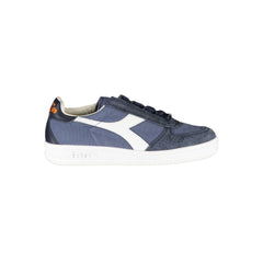 Diadora blauwe leren dames sneaker