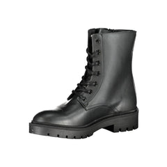 Calvin Klein Schwarze Damen-Stiefelette aus Polyurethan