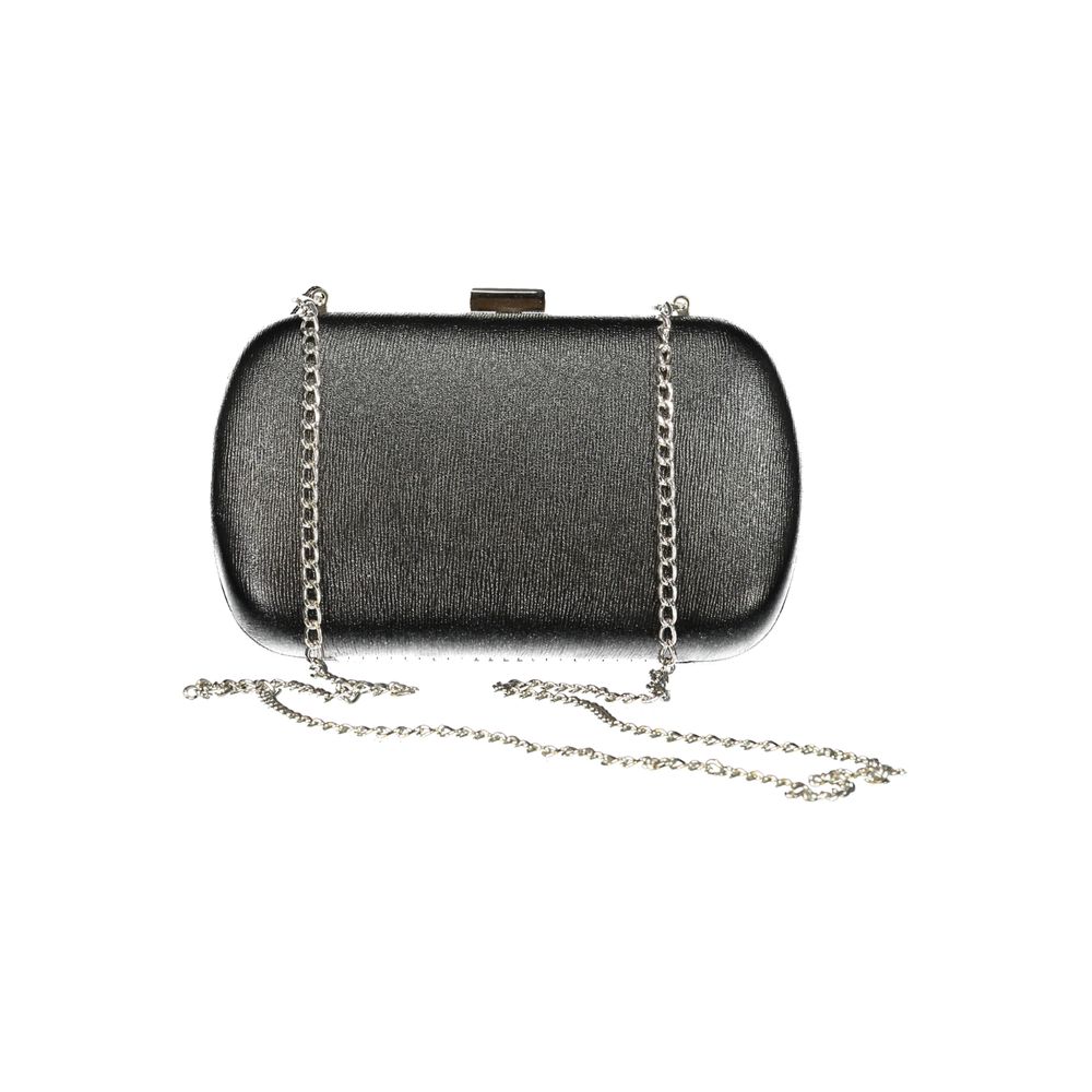 Mario Valentino Schwarze Handtasche für Damen aus Polyurethan