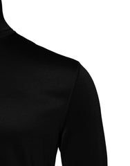 Dolce & Gabbana Zwarte Polyester Coltrui