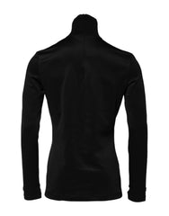 Dolce & Gabbana Zwarte Polyester Coltrui