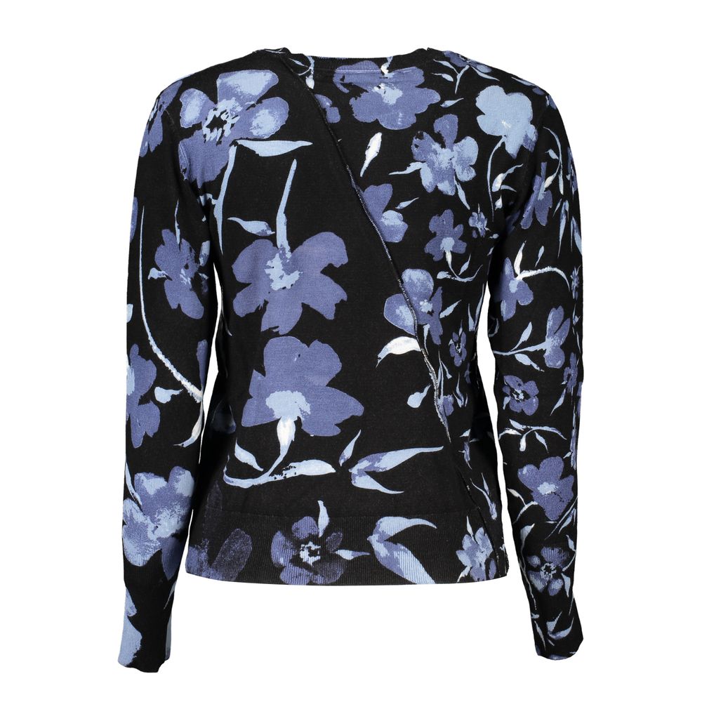Desigual Schwarzer Viskose-Damenpullover