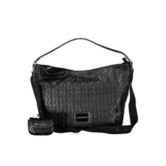 Mario Valentino Black Polyurethane Women's Bag