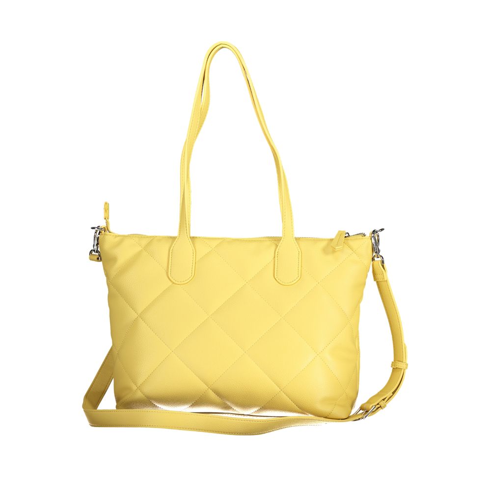 Mario Valentino Giallo Polyurethan Damen Handtasche