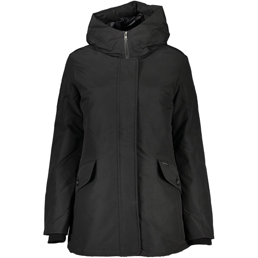 Woolrich Schwarze Baumwolljacke für Damen