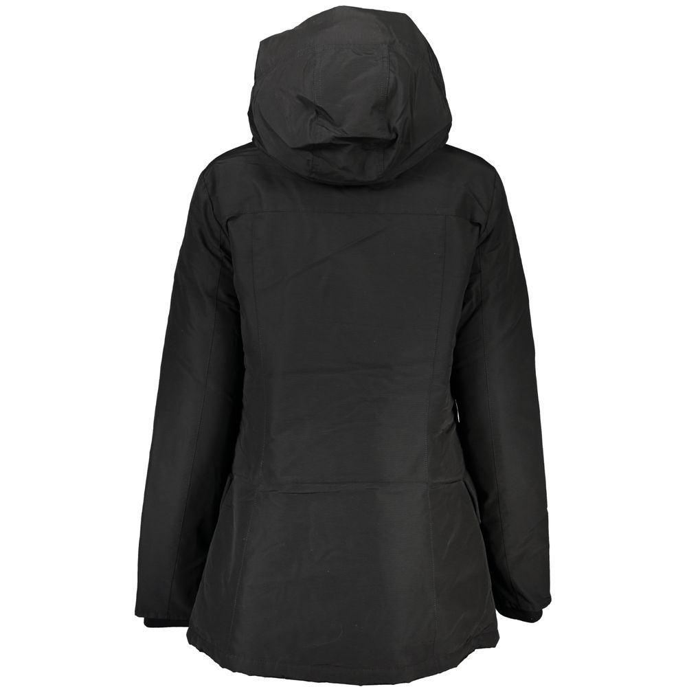 Woolrich Schwarze Baumwolljacke für Damen