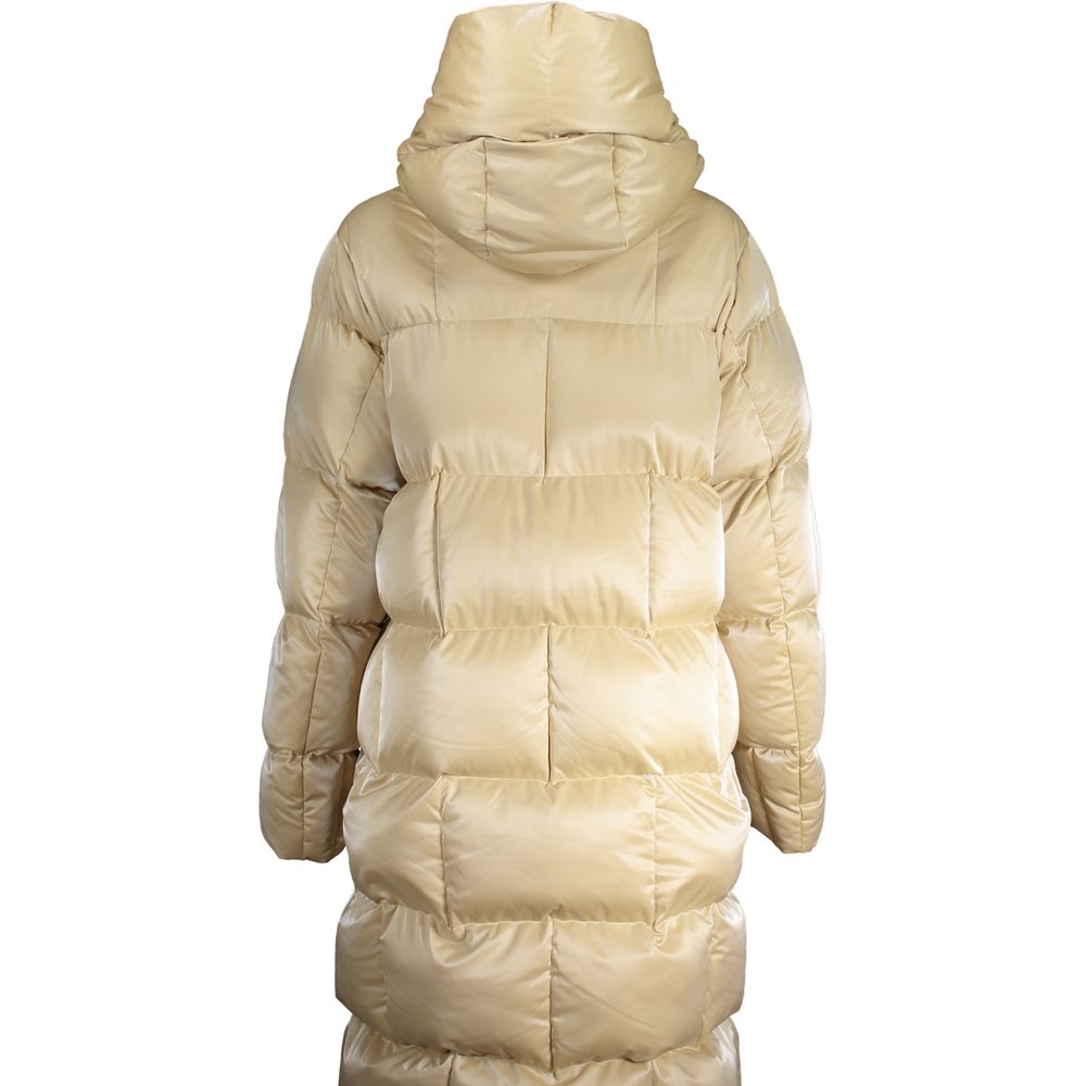 K-WAY Beige Polyester Steppjacke für Damen
