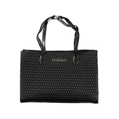 Valentino Zwarte Handtas van Polyetheen