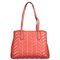 Mario Valentino Rosso Damenhandtasche aus Polyurethan