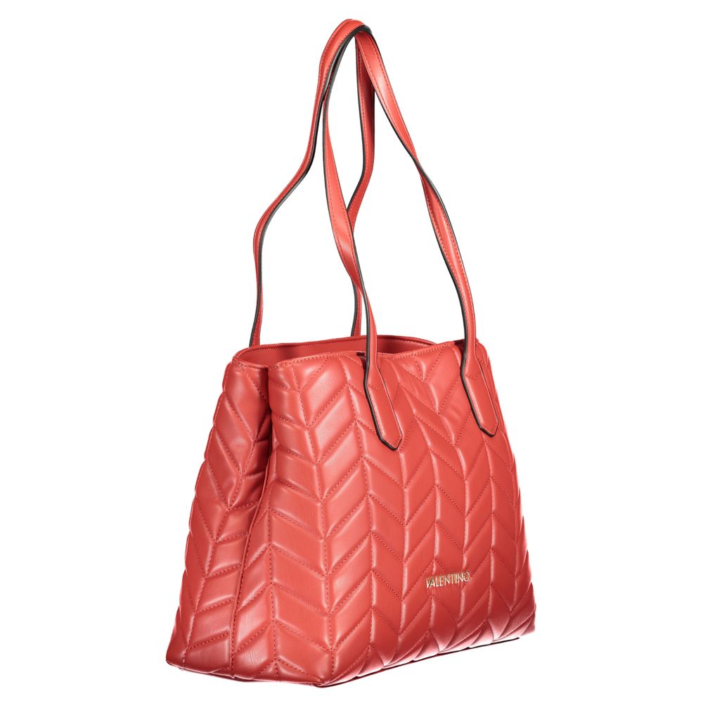 Mario Valentino Rosso Damenhandtasche aus Polyurethan