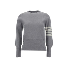 Thom Browne Grijze Wollen Oves Aries Sweatshirt
