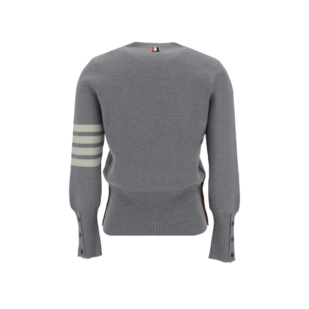 Thom Browne Grijze Wollen Oves Aries Sweatshirt