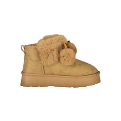 Laura Biagiotti Bruine Polyester Dames Enkelboots