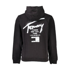 Tommy Hilfiger Schwarzes Baumwoll-Sweatshirt für Herren