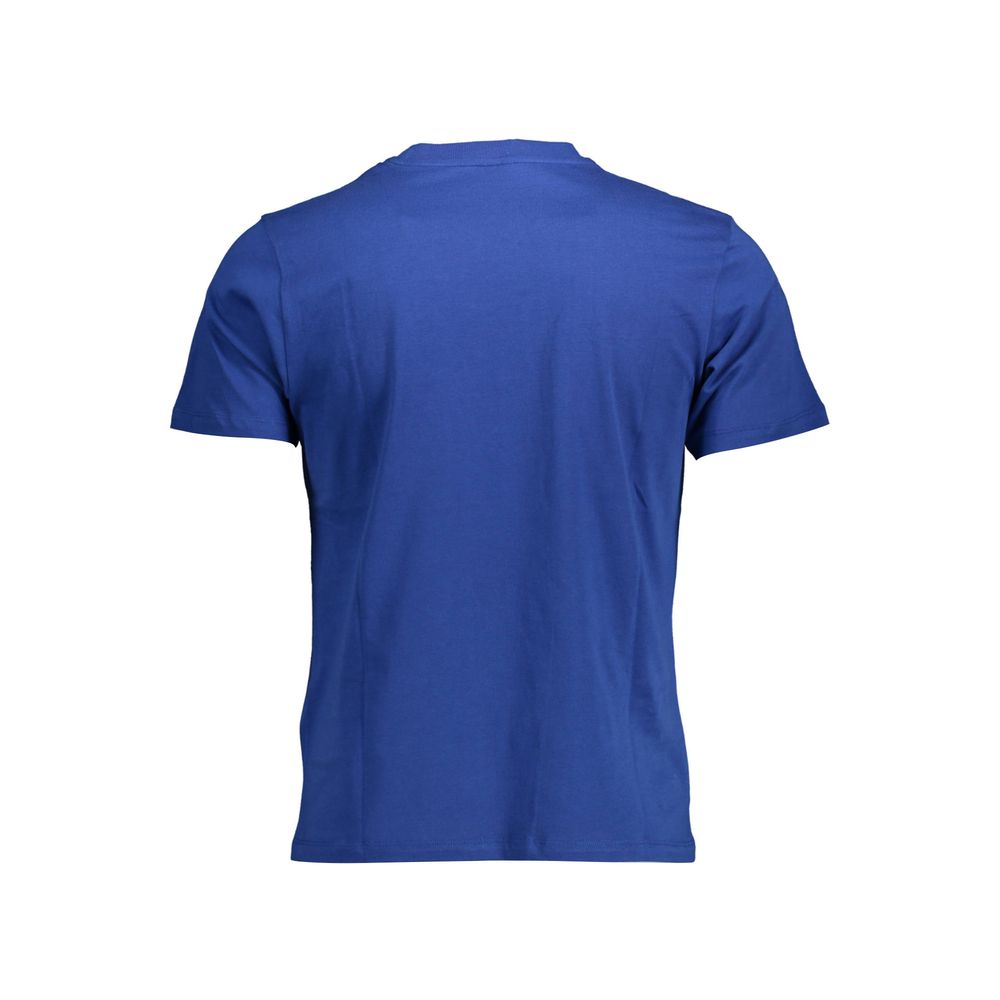 North Sails Blaues Baumwoll-T-Shirt für Herren