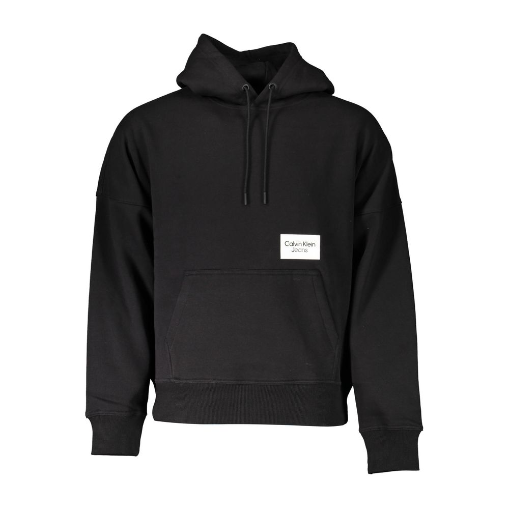 Calvin Klein Schwarzes Baumwoll-Herren-Sweatshirt