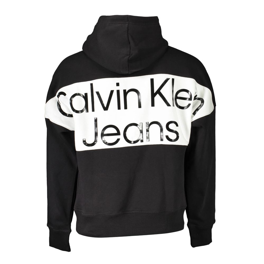Calvin Klein Schwarzes Baumwoll-Herren-Sweatshirt